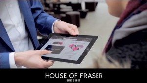 ipad magician hired by House of fraser